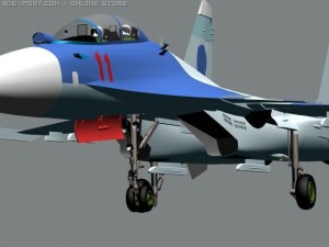 su 30mki 3D Model