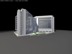 scientific centre 3D Model