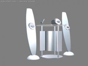 decoraci&oacute;n publicitaria Modelo 3D