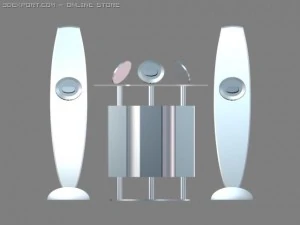 advertising decor 3D Model