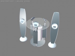 advertising decor Modèle 3D