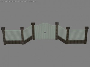gate 3D Модель