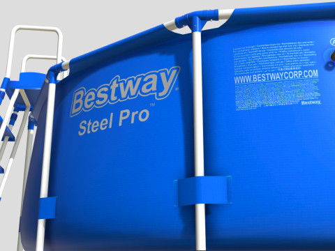 BestWay Frame Water Pool Low-poly 3D Model
