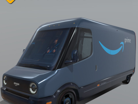 EDV 700 Low-poly 3Dモデル