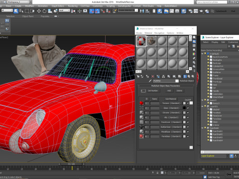 Fiat 1959 Abarth 750GT Double Bubble Coupe Modelo 3D