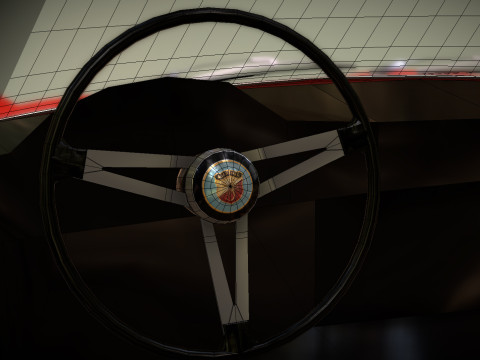 Fiat 1959 Abarth 750GT Double Bubble Coupe Modelo 3D