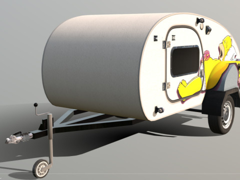 Smart Camper 3D Model