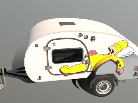Smart Camper 3D Model