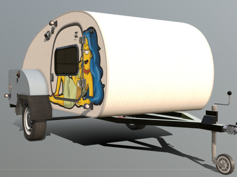 Smart Camper 3D Model