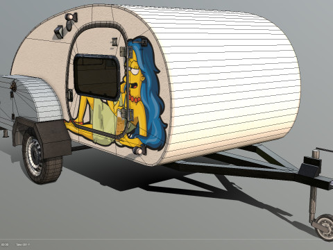 Smart Camper 3D Model