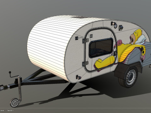 Smart Camper 3D Model