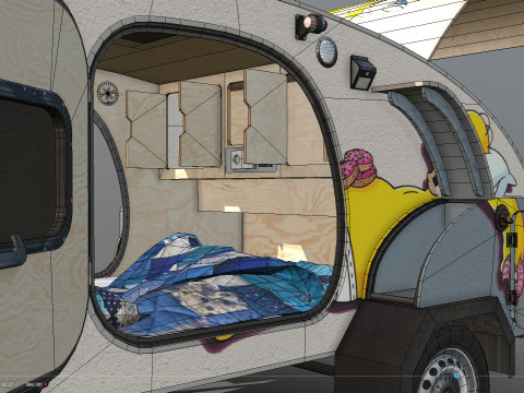 Smart Camper 3D Model