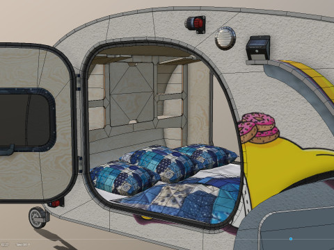Smart Camper 3D Model