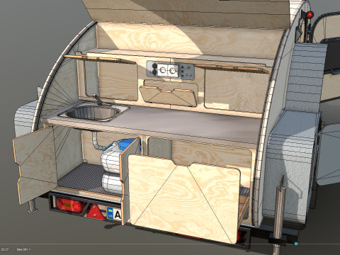 Smart Camper 3D Model