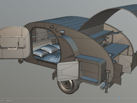 Smart Camper 3D Model