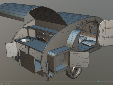 Smart Camper 3D Model