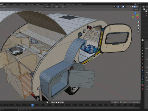 Smart Camper 3D Model