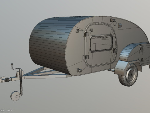 Smart Camper 3D Model