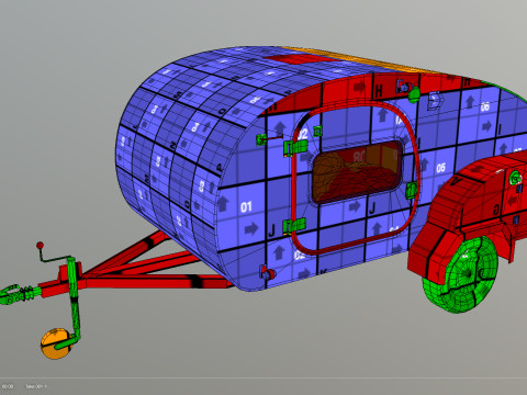 Smart Camper 3D Model