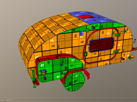 Smart Camper 3D Model