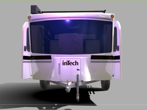 InTech Luna Rover camper 3D 모델