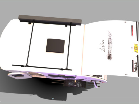 InTech Luna Rover camper 3D 모델