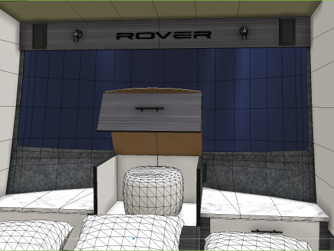 InTech Luna Rover camper 3D 모델
