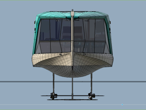 TYDE ICON Electric Yacht 3Dモデル
