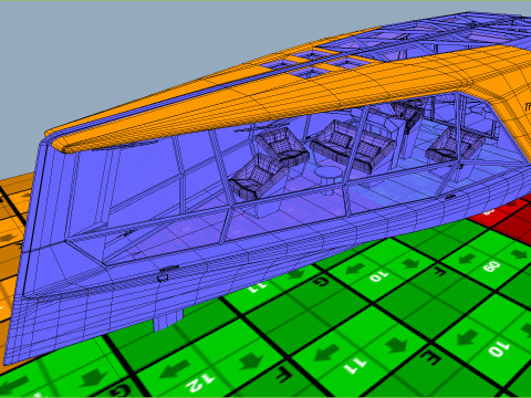 TYDE ICON Electric Yacht 3Dモデル
