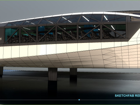 Artemis hydrofoil electric ferry EF 24 3Dモデル