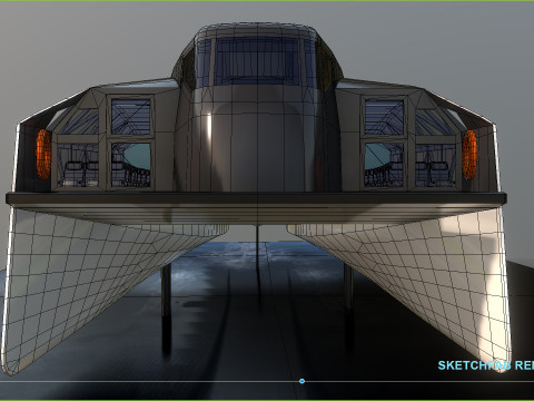 Artemis hydrofoil electric ferry EF 24 3Dモデル