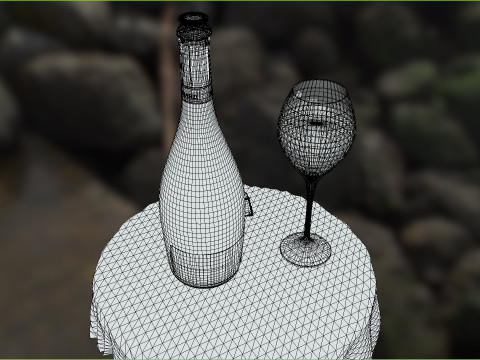 Armand De Brignac Ace of Spades 3D Модель