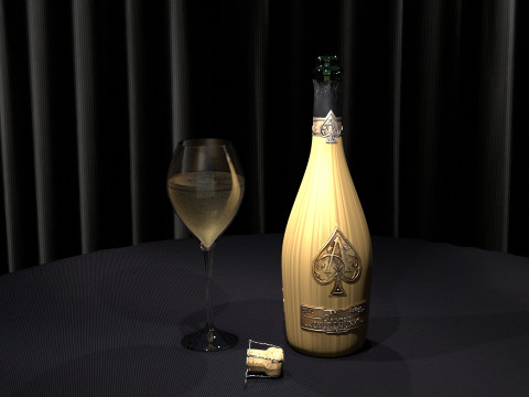 Armand De Brignac Ace of Spades 3D Модель