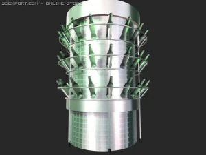 balc&atilde;o de cerveja Modelo 3D