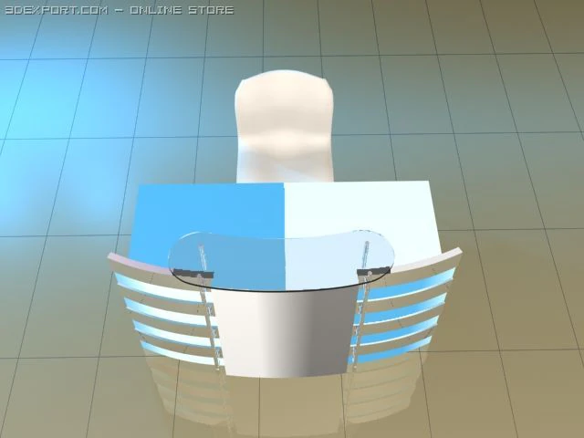table receipt 3D Model .c4d .max .obj .3ds .fbx .stl .blend 