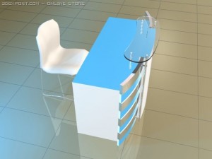 table receipt 3D Модель