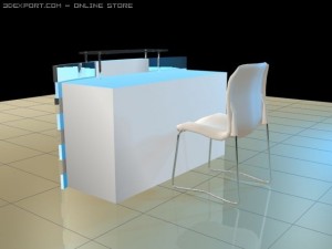 table receipt 3D Модель