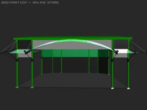 bar externo Modelo 3D