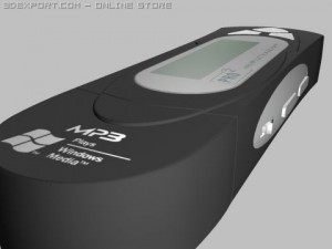 mp3-wma player-voice recorder 3D Model
