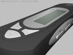 mp3-wma player-voice recorder 3D Model