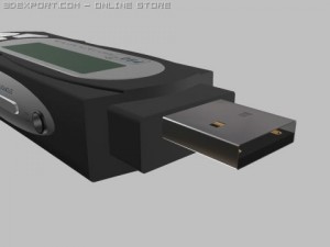 mp3-wma player-voice recorder 3D Model