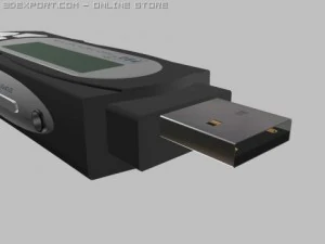 mp3-wma player-voice recorder 3D Model
