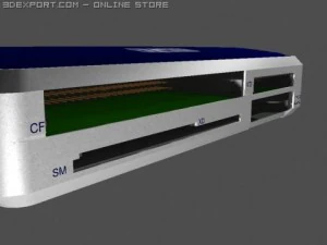 leitor de cart&atilde;o externo swex Modelo 3D