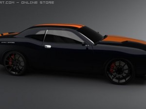 dodge challenger Model 3D