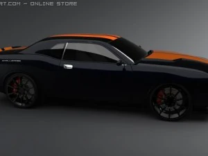 Weiche dem Herausforderer aus 3D Modell