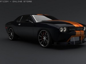 dodge challenger 3D Model