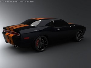 dodge challenger 3D Model
