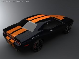 dodge challenger 3D Model