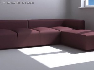 divan Model 3D