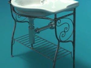 बाथरूम सिंक 3D मॉडल